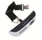 Báscula para equipaje, báscula electrónica, báscula portátil, báscula de gancho, báscula para paquetes, mini báscula colgante de 50 kg, báscula de resorte portátil, báscula de pesca - Batería no incluida