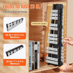 VEVOR 30 Notas Glockenspiel Xilófono Kit de Campanas, Instrumento de Percusión con Mazos, Baquetas y Bolso de Transporte, Set de Instrumento de Percusión Xilófono Glockenspiel Profesional