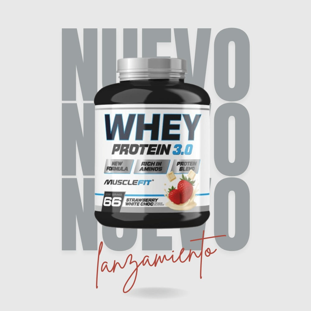 WHEY 3.0 BLEND PROTEÍNA 2Kg MUSCLEFIT ENTREGAS EN 24/48 HORAS