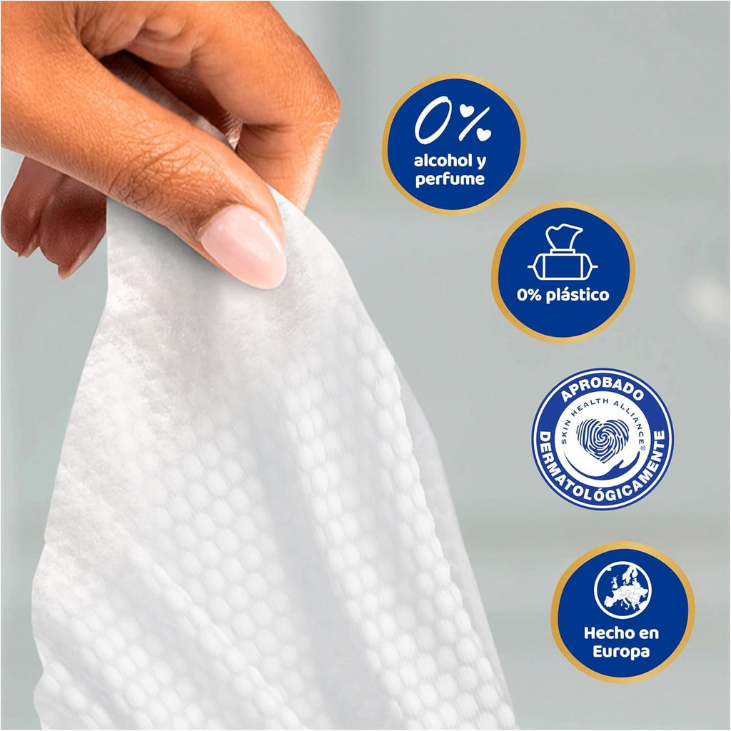 Toallitas Dodot Aqua Pure Para Bebé. 672 Toallitas - 14 Pack De 48 Unidades. Ayuda A Restaurar El PH Natural De La Piel, 99% Agua, Sin plástico. Toallitas doodot Aqua Pure