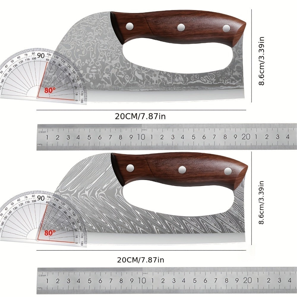 Nuevos Cuchillos de Cocina de Ahorro de Trabajo para el Hogar, Cuchillo para Cortar Verduras y Frutas, Cuchillo de Chef, Cortador de Carne Multiusos, Utensilios de Cocina, Gadgets y Accesorios de Cocina, Patrón Láser Exquisito, Mango Ergonómico, Regalo de