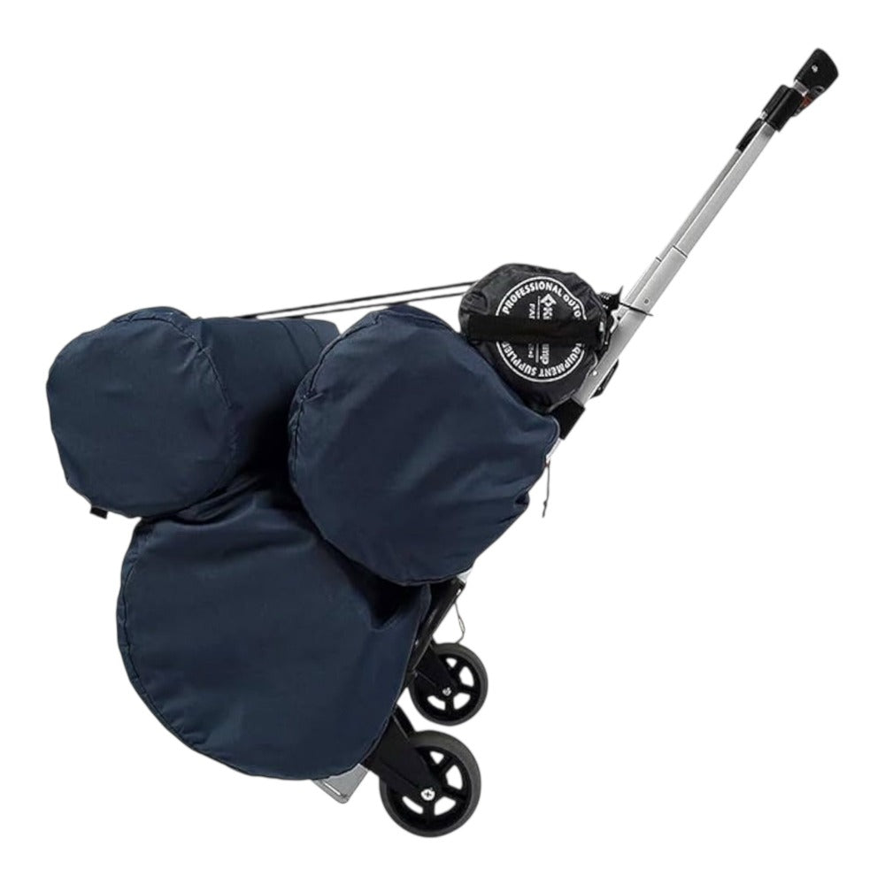 Carretilla de Mano para Transportar Materiales - Plegable y Fcil Transporte 100x40 cm - Plegada: 63x39cm - Sube Escaleras Fcil Carretilla de Mano Porttil Plegable Carro Ligero Aluminio Alloy Equipaje Hogar Almacén Jardn Oficina Coche (CA001 2599 )