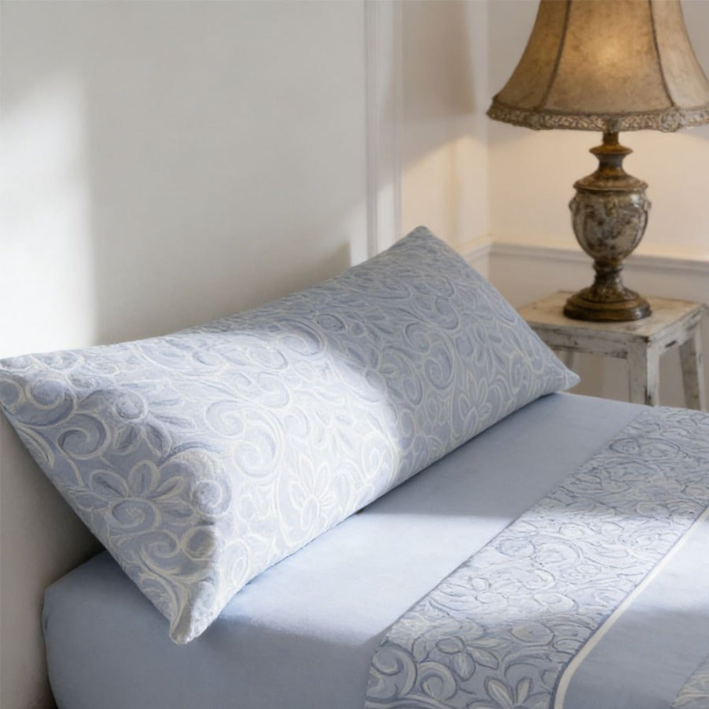 Juego de ropa de cama (Sábana ajustable, Cubrecama, Funda de almohada) | Juego de sábanas estampadas de 3 piezas | Primavera/Verano | Múltiples estilos | Tejido suave | 180cm - Múltiples tamaños disponibles