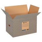 Pack 10 Cajas Carton para Mudanzas y Almacenaje Ultra Resistentes con Asas