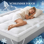 Cubrecolchón Mr.Tree de 10 CM, Ultra Suave y Transpirable para un Comodidad de Sueño Durante Todo el Año, Fácil de Cuidar, Lavable a Máquina, Accesorio de Ropa de Cama Hipoalergénico
