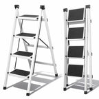 VORTEX Escalera plegable doméstica de acero aleado antideslizante