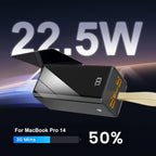 Power bank para carga durante viajes y uso diario | 80000Mah
