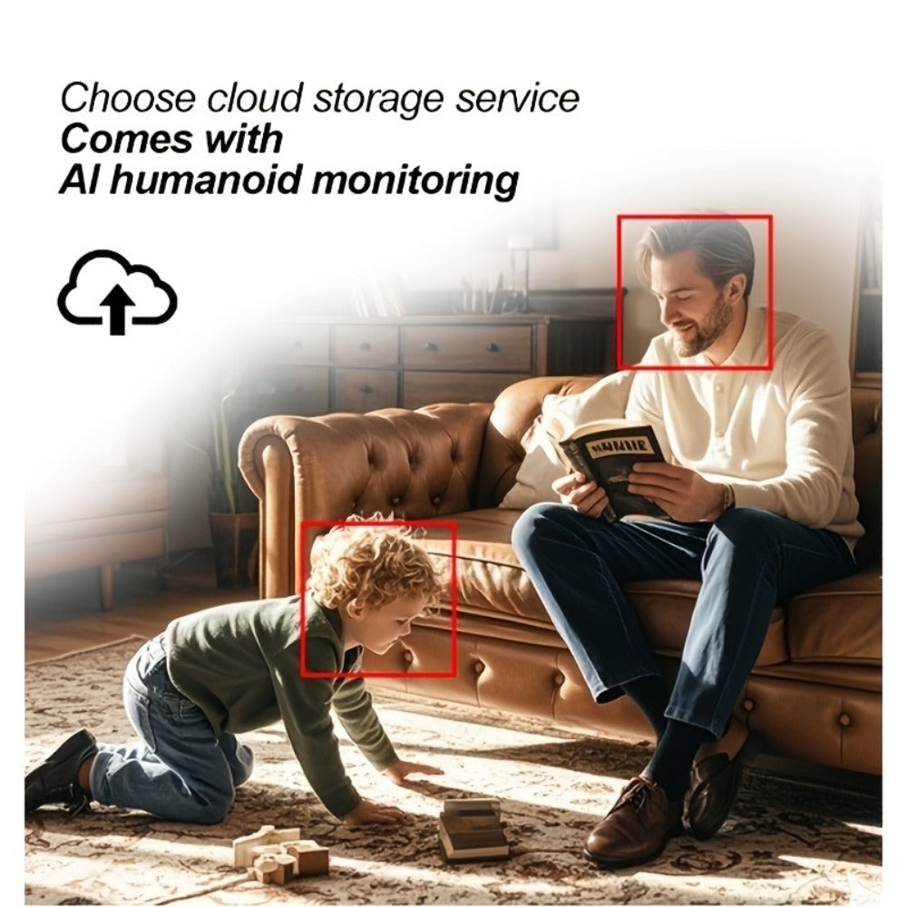 Cámara despertador Wifi 1080P con detección de movimiento, visualización remota y grabación en bucle, incluye tarjeta SD de 16GB, alertas ricas, cámara de vigilancia HD para el hogar, cámara de monitoreo segura adecuada para tu hogar, oficina o mascota