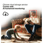 Cámara despertador Wifi 1080P con detección de movimiento, visualización remota y grabación en bucle, incluye tarjeta SD de 16GB, alertas ricas, cámara de vigilancia HD para el hogar, cámara de monitoreo segura adecuada para tu hogar, oficina o mascota