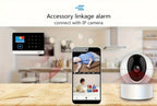 Sistema de alarma PGST para seguridad del hogar, kit de alarma DIY WiFi+GSM 2G con alerta por aplicación de teléfono, sensor de puerta/ventana, control remoto, compatible con Alexa y Google para casa, apartamento