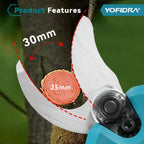 Tijeras de podar eléctricas inalámbricas con motor sin escobillas, máquina de podar eléctrica inalámbrica adecuada para podar, jardinería, árboles frutales y viñedos