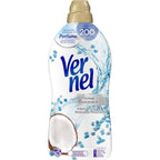 Paquete de 4 suavizantes de tela Vernel de aromaterapia para 4*60 lavados (Maldivas-Delicado, Lirio Irresistible, Té Blanco/Té) - Paquete de 4 suavizantes de tela Vernel de aromaterapia Cielo Azul para 4*55 lavados - Paquete de 4 suavizantes de tela Verne