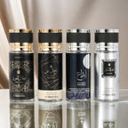 [Set de Perfume en Spray para Hombres] 100ml 4 botellas, aroma picante y amaderado oriental con notas frutales cítricas e intensa, ideal para uso diario o citas románticas, ¡perfecto como regalo festivo!