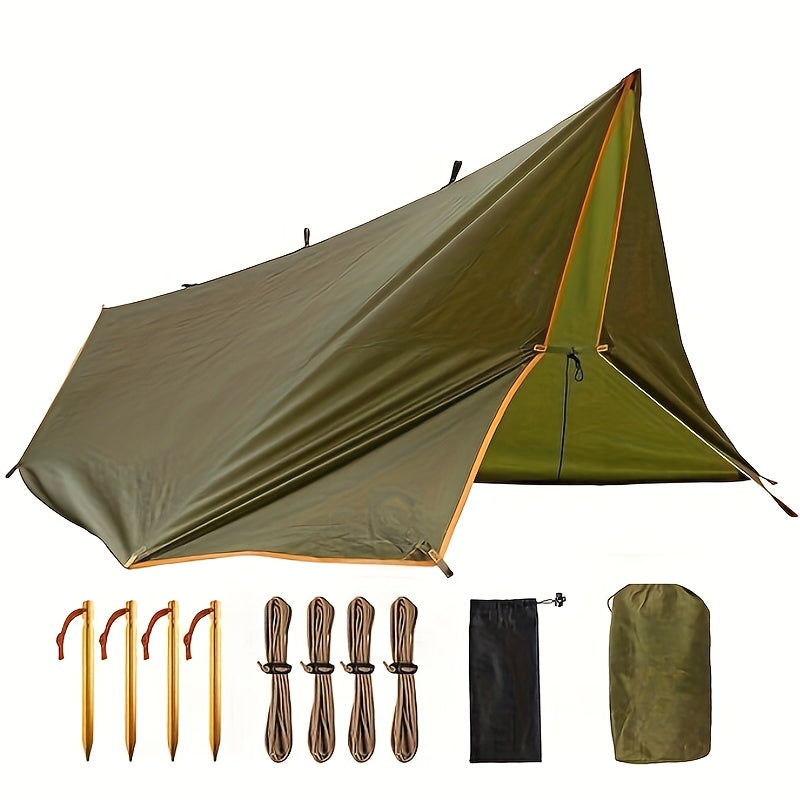 FREE SOLDIER Lona Portátil Defensor para Camping, Tienda o Hamaca Resistente, Esencial para Acampar, Senderismo y Actividades al Aire Libre, 3.05x3.05 Metros, Ideal para 4 o 6 Personas