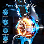 Motosierras Eléctricas Inalámbricas, Motor sin Escobillas, Ajustable en Múltiples Niveles, Herramienta de Potencia, con Protector de Salpicaduras, Ideal para Podar Ramas y Madera en Patios y Jardines, Regalo Perfecto para Hombres, Esposos y Padres, Opcion