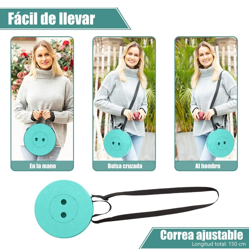 Silla y taburete plegables portátiles de alta resistencia - Diseño compacto y ligero, taburete plegable multifuncional ajustable de altura para camping, pesca, senderismo - Equipo de exterior duradero, regalo perfecto para pescadores, silla de camping con