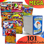 Mega Pack Pokémon: 101 Cartas Coleccionables Pokémon - 1 Mega EX 100% Garantizado Incluido - VERSIÓN EN INGLÉS - Mega Pack Raro / Gran Valor