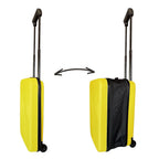 Maleta de Cabina Plegable Ultrafina 18" y 20" | Grosor Reducible | ABS Ligero y Resistente | Mango Telescópico + Ruedas | Varios Colores