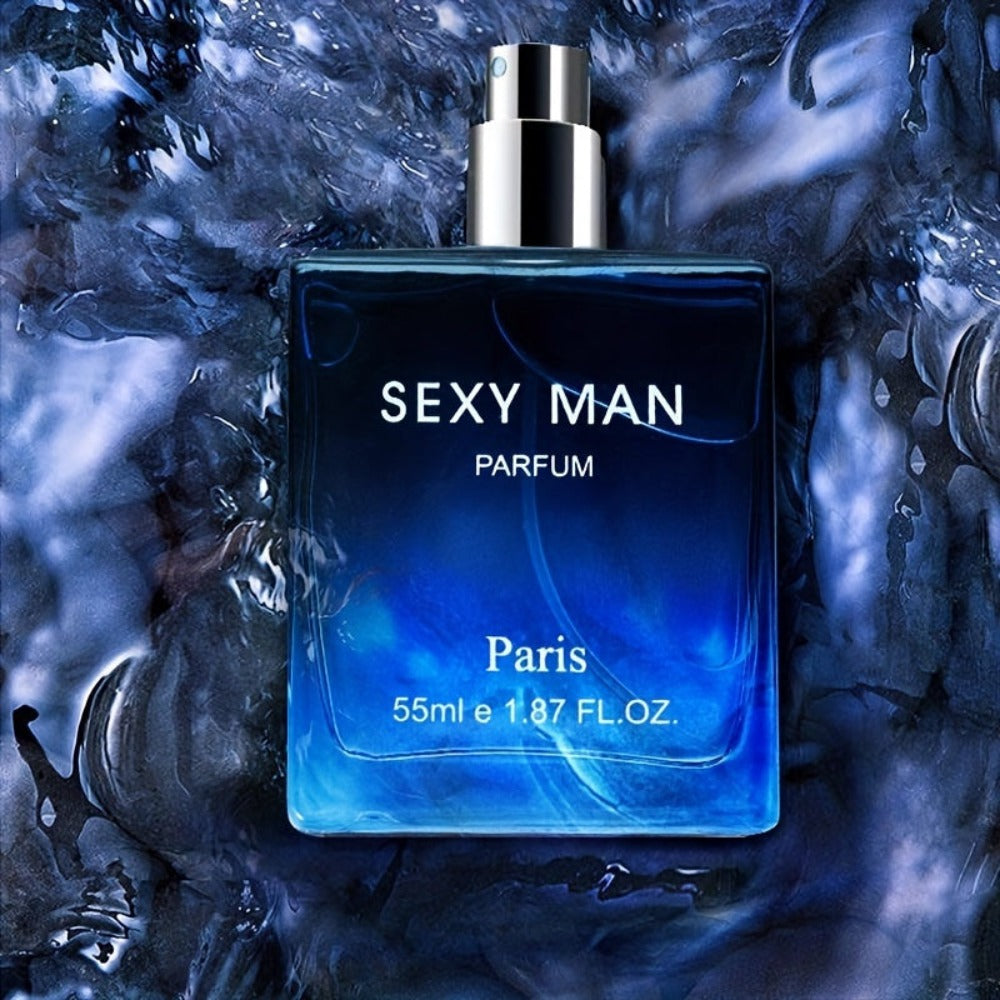 Set de 2 Fragancias Refrescantes para Hombre, Aroma Amaderado Duradero, Ideal para Salidas Románticas y Uso Diario