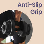 Par de mancuernas, cada una de 10 kg, pesas ajustables ideales para entrenamientos, fitness y levantamiento de pesas en casa tanto para hombres como para mujeres
