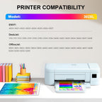 Cartuchos de Tinta 302XL Compatibles con HP Ink 302 302XL, Funcionan con HP Deskjet 1110 1111 1112 2130 2131 2132 2133 2134 2136 3630 3632 3633 3634 3636 3637 3638