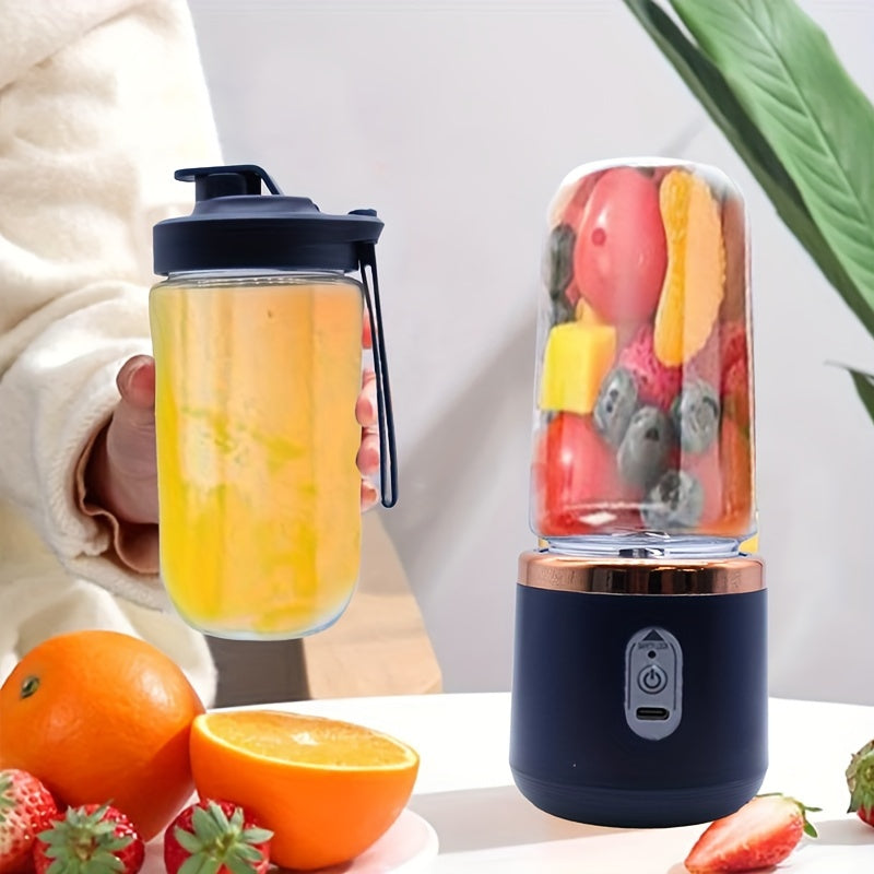 Exprimidor recargable con vaso portátil multifuncional | Para zumos en casa y exterior