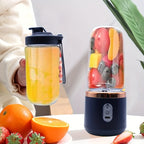 Exprimidor recargable con vaso portátil multifuncional | Para zumos en casa y exterior