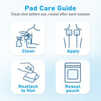 31 piezas de almohadillas de electrodos reutilizables para dispositivos TENS y EMS, almohadillas de gel de repuesto con conector de 2 mm, compatibles con la mayoría de los equipos de estimulación muscular, electrodos de TPE