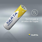Pilas | VARTA Pilas AA y AAA Alcalinas de Alto Rendimiento, 20 Pilas AA + 20 Pilas AAA, VARTA Energy, Larga Duración, Energía Continua, Ideal