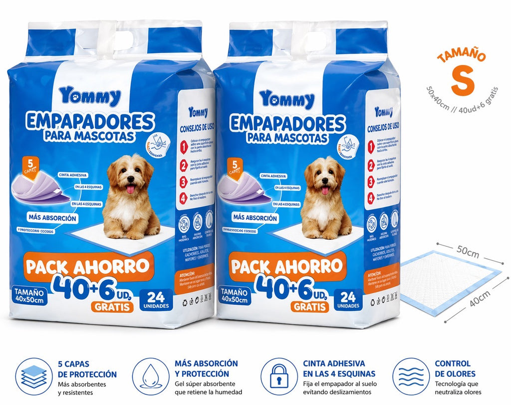 Empapadores absorbentes para mascotas | Cachorros, hogar y entrenamiento higiénico