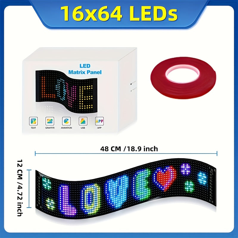 Pantalla LED programable por aplicación | Tienda, evento y señalización