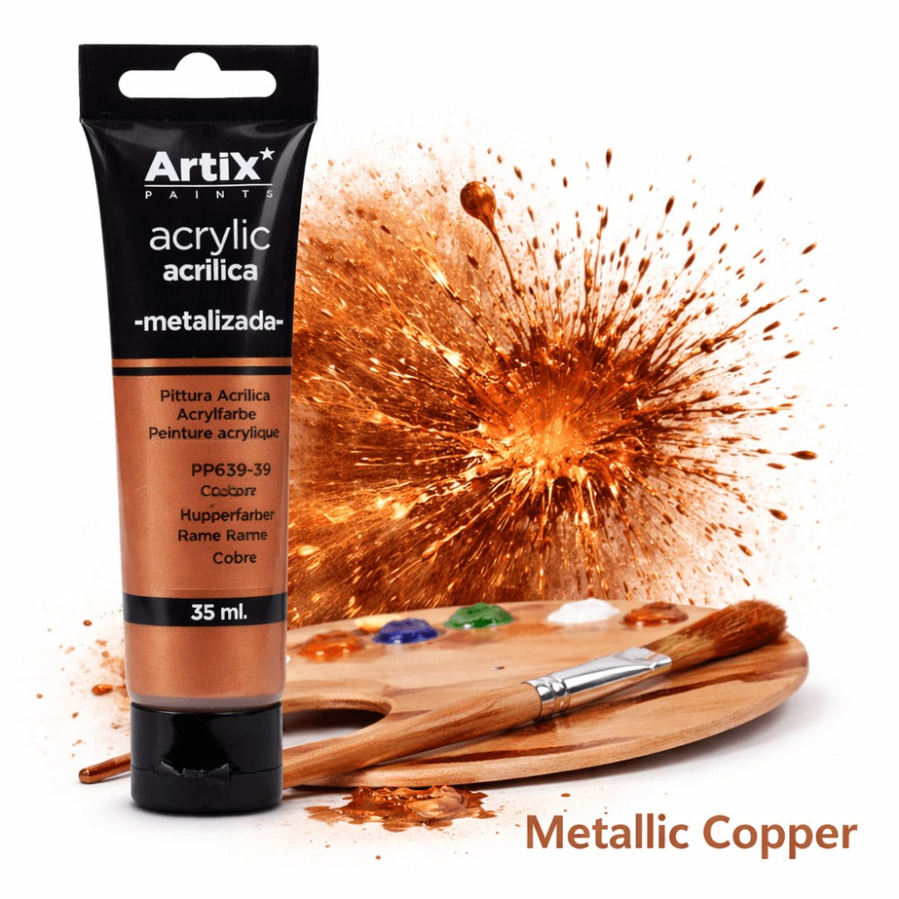 1x Pintura Acrílica 35ml, Colores Surtidos