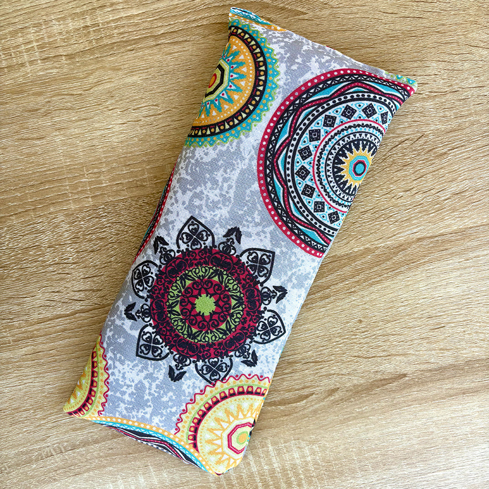 Bolsitas de semillas para microondas, 30 x 13 cm, multiusos, terapia de frío y calor para aliviar dolores musculares, menstruales y de cuello. Aptas para microondas y congelador. Hecho a mano. Terapia de frío y calor. Alivia calambres, cólicos y migrañas.