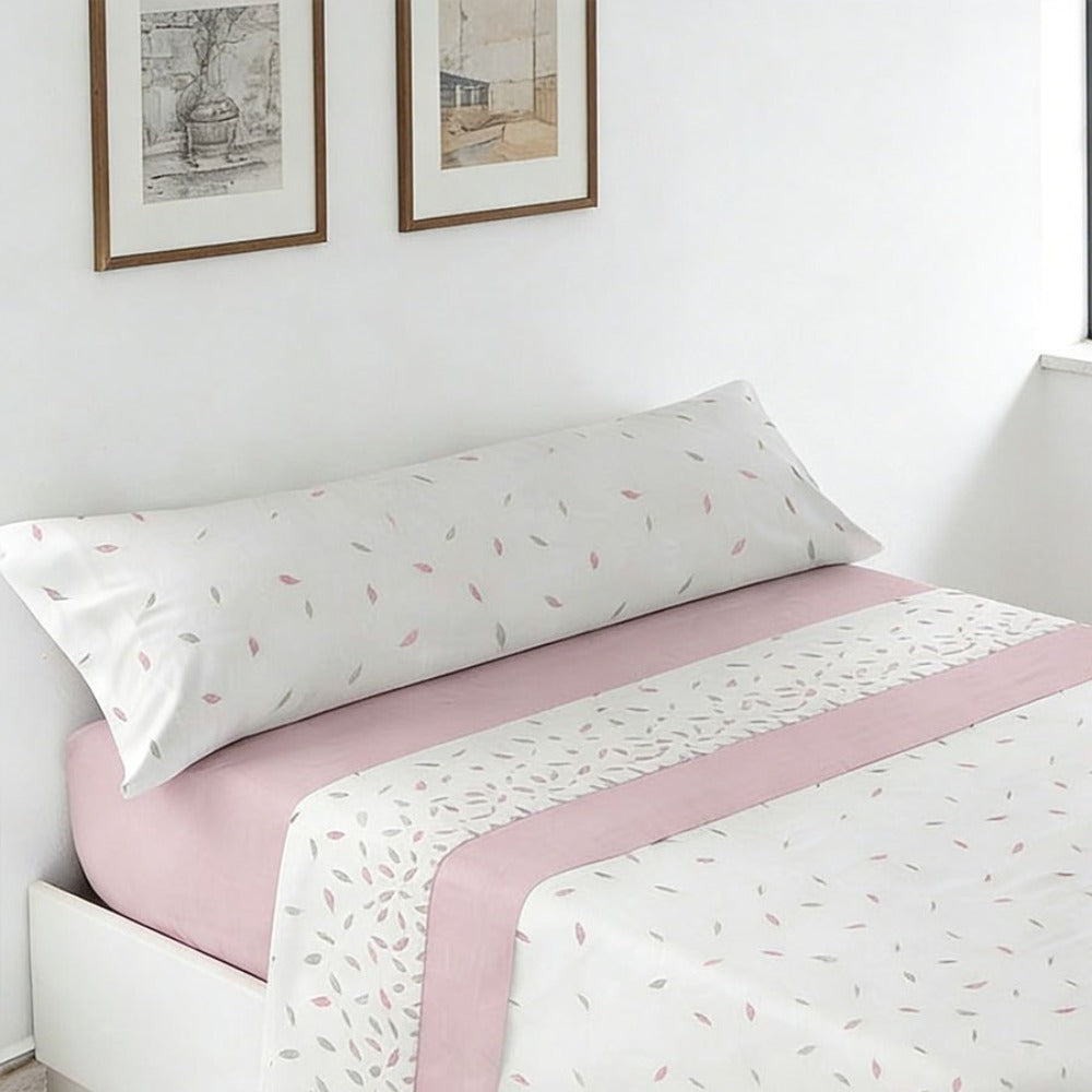 Juego de ropa de cama (Sábana ajustable, Cubrecama, Funda de almohada) | Juego de sábanas estampadas de 3 piezas | Primavera/Verano | Múltiples estilos | Tejido suave | 180cm - Múltiples tamaños disponibles