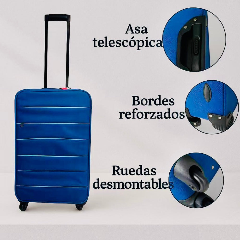 conjunto de maletas de 3 piezas