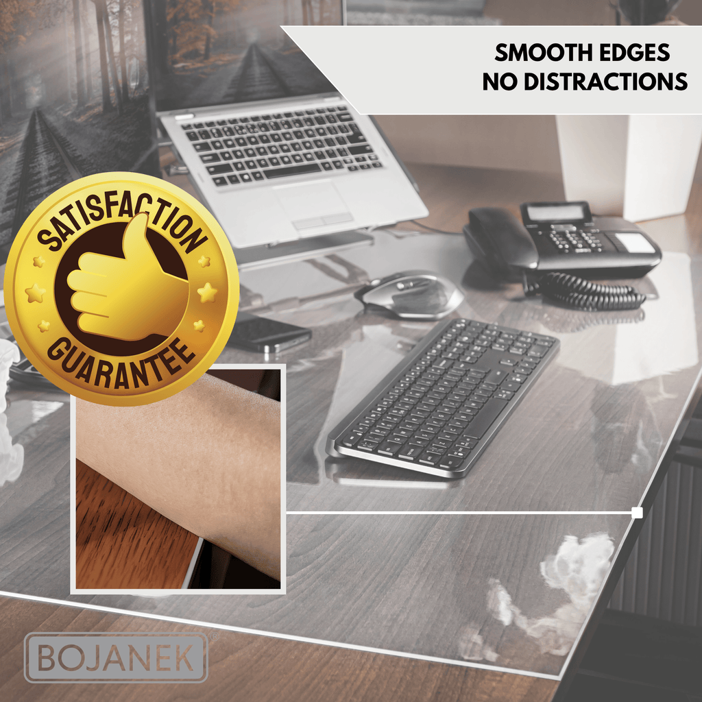 Funda Protectora para Mesa con PVC de 2mm - Más de 30 Tamaños - Mantel Transparente de Vidrio Suave Resistente a Arañazos y Agua, Protector de Superficie de Mesa Fácil de Limpiar, Papel de Mesa Duradero para Cocina, Comedor, Restaurante, Oficina y Hogar