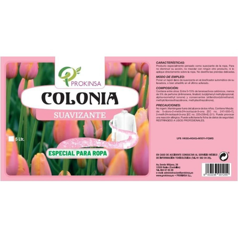 Pack Suavizante Concentrado Colonia 5L + Detergente Concentrado 5L + | Limpieza Profunda | Fragancia Duradera | Protege Color de la Ropa | Suavidad y Frescor Duradero