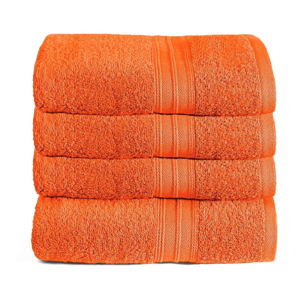 Juego de Toallas y Toallas de Baño, 4 Piezas, Calidad Premium, 100% Algodón, 550 g/m², Tamaños: 30×50 cm, 50×100 cm, 70×140 cm, Altamente Absorbentes, Suaves al Tacto, Disponible en 9 Colores