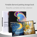 1 pieza de libro de almacenamiento para portafolio de arte de diamante con 30 bolsillos y protección para accesorios de pintura de diamante (40,5 x 40,5 cm/15,75 x 15,75 pulgadas) (50,5 x 50,5 cm/19,69 x 19,69 pulgadas)