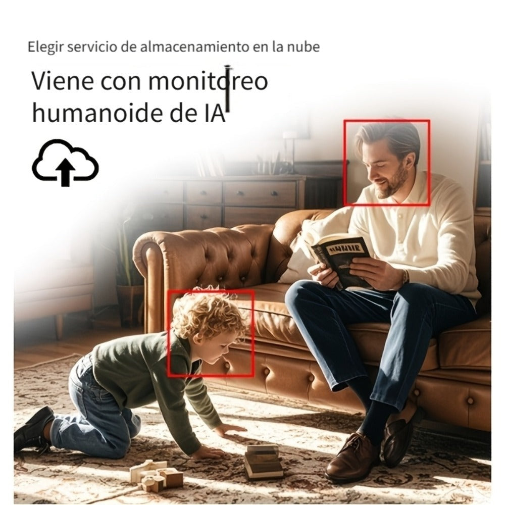 Cámara despertador Wifi 1080P con detección de movimiento, visualización remota y grabación en bucle, incluye tarjeta SD de 16GB, alertas ricas, cámara de vigilancia HD para el hogar, cámara de monitoreo segura adecuada para tu hogar, oficina o mascota