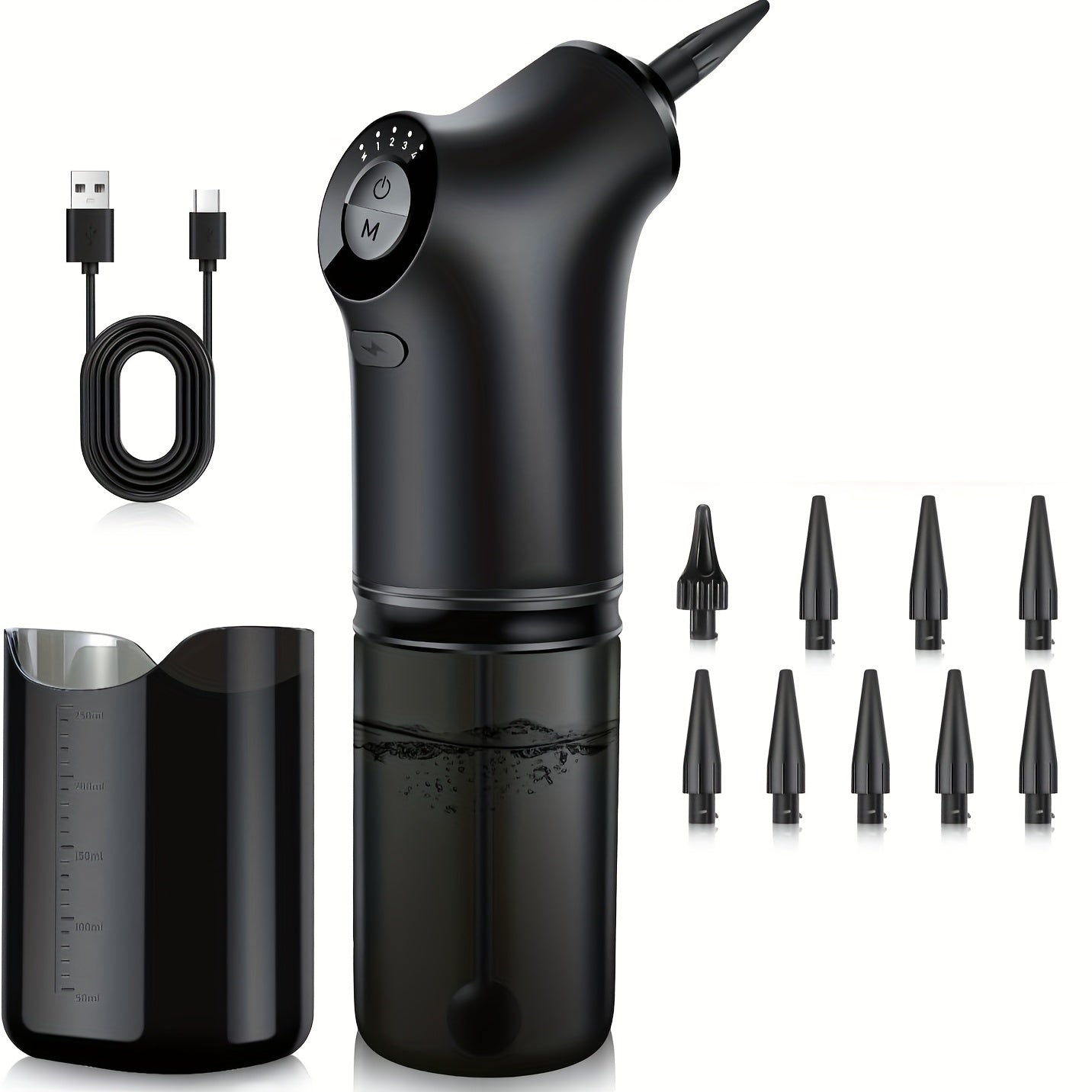 Kit eléctrico para limpiar oídos portátil | Higiene personal cuidado auditivo y hogar