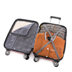 Maleta de Cabina Policarbonato 55x40x20cm (40L) - 20 Pulgadas - Negro/Azul/Amarillo/Rojo/AzulMarino/Plaeada/RosaDorada/Menta
