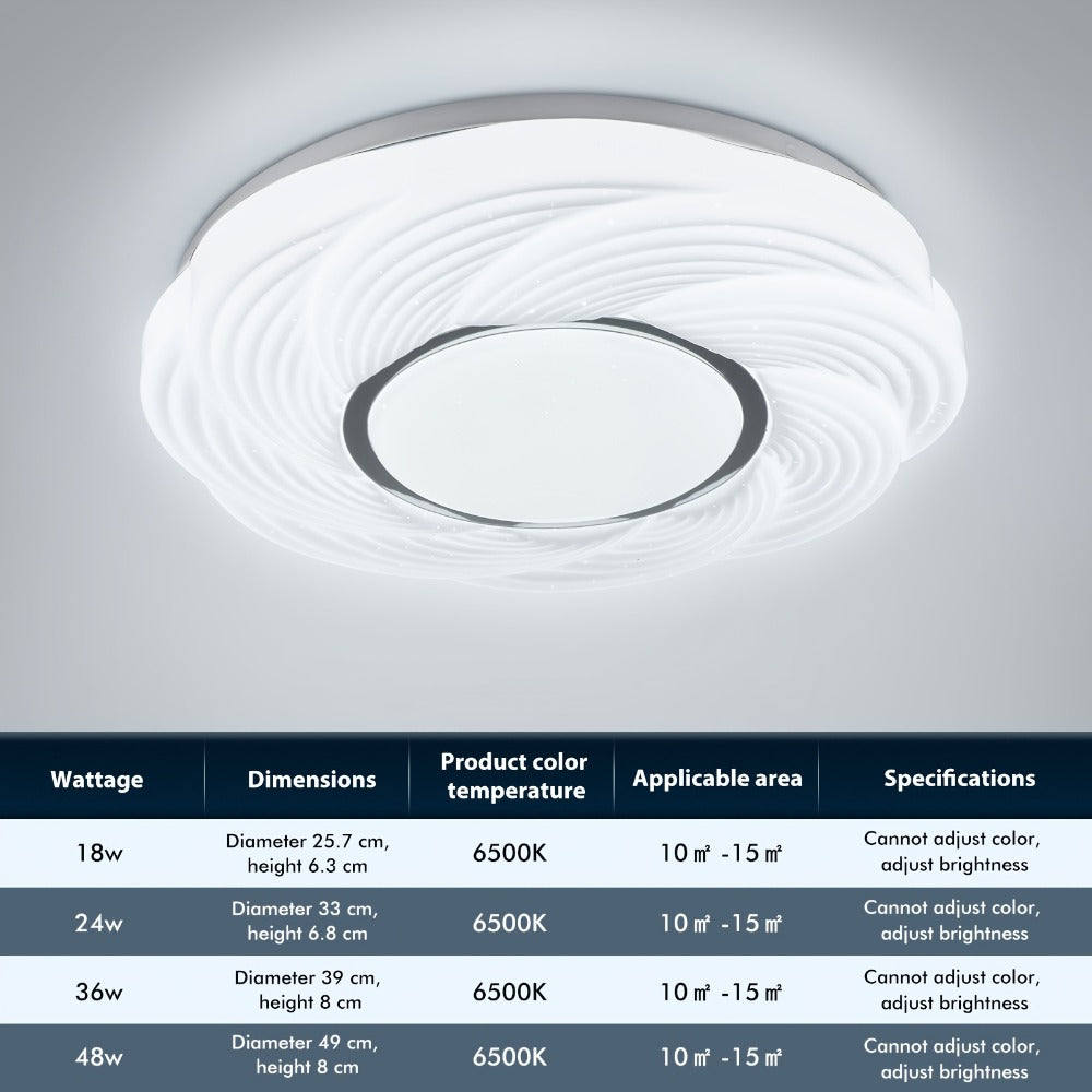 Lámpara LED de techo | Dormitorio salón cocina y pasillo