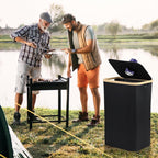 Recogedor de Botellas Plegable de Nylon Oxford 600D para Interior y Exterior, Cubo de Basura, Capacidad de 100L, Resistente al Desgarro y Lavable, Incluye Bolsas XXL, Puede Recoger Aproximadamente 35 Botellas, Ideal para Uso Doméstico, Almacenamiento en C