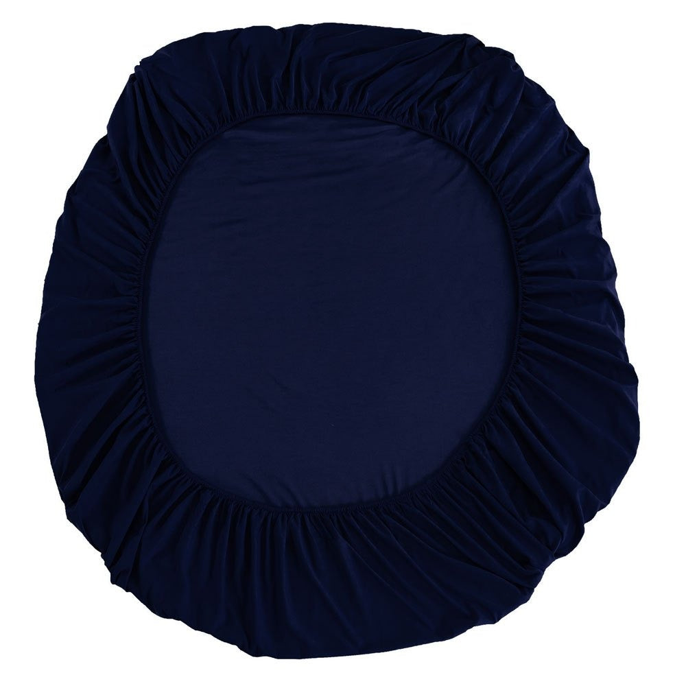 Sábana bajera ajustable para camas de 90/135 /150 x 200cm – Suave, cómoda y transpirable. 50% Microfibra de Poliéster y 50% Algodón ultrasuave. Ideal para colchones de entre 15 y 25 cm de altura