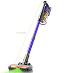 Laresar X11 Aspiradora Inalámbrica 550W/46Kpa para el hogar, Aspiradora de varilla anti-enredos de 60 minutos, Aspiradora recargable de doble mano ligera con aromaterapia para pelo de mascotas, alfombras y pisos, limpieza de primavera