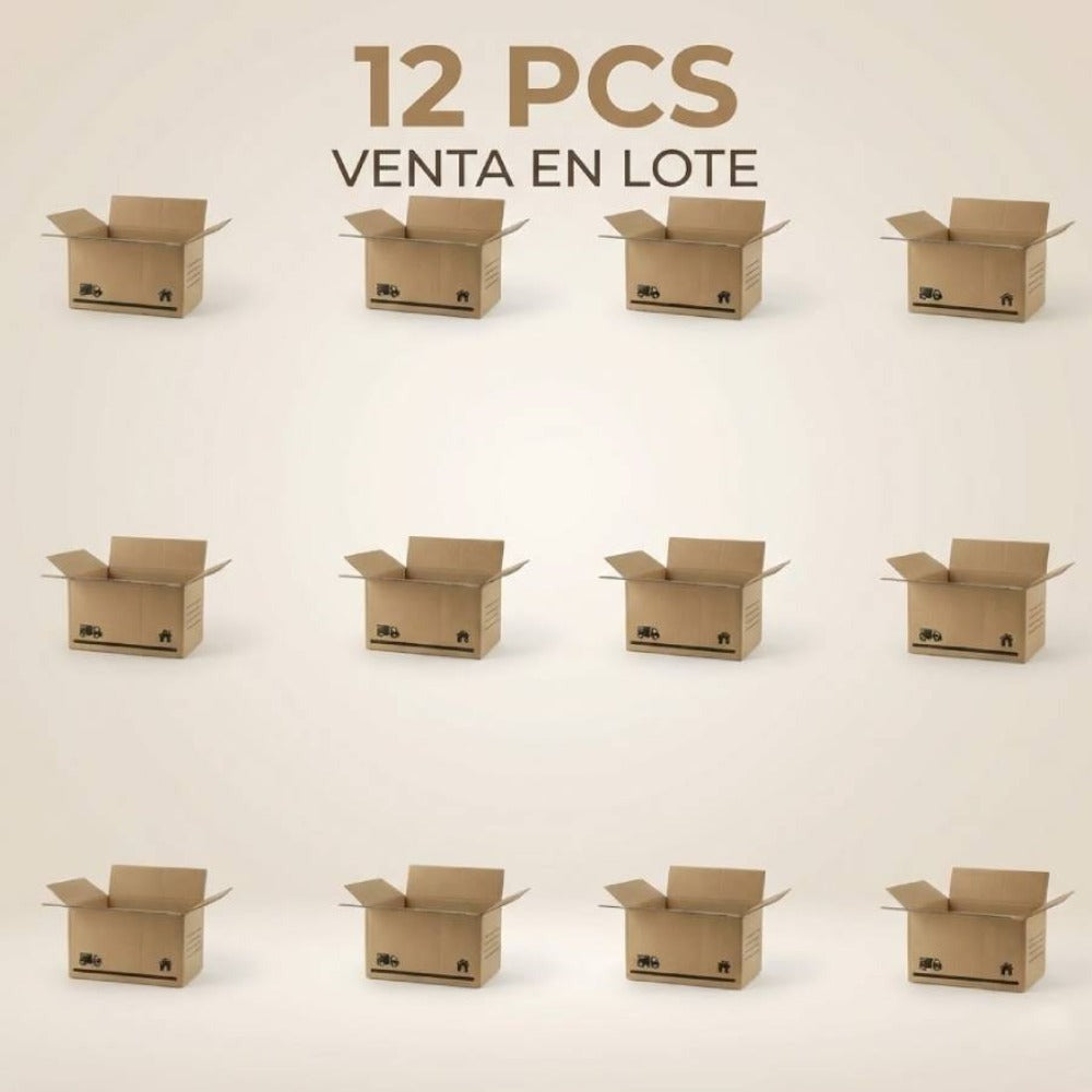 Cajas de cartón | Aptas para envíos, almacenamiento y mudanzas | Disponibles en tres tamaños | Cajas de cartón para embalaje