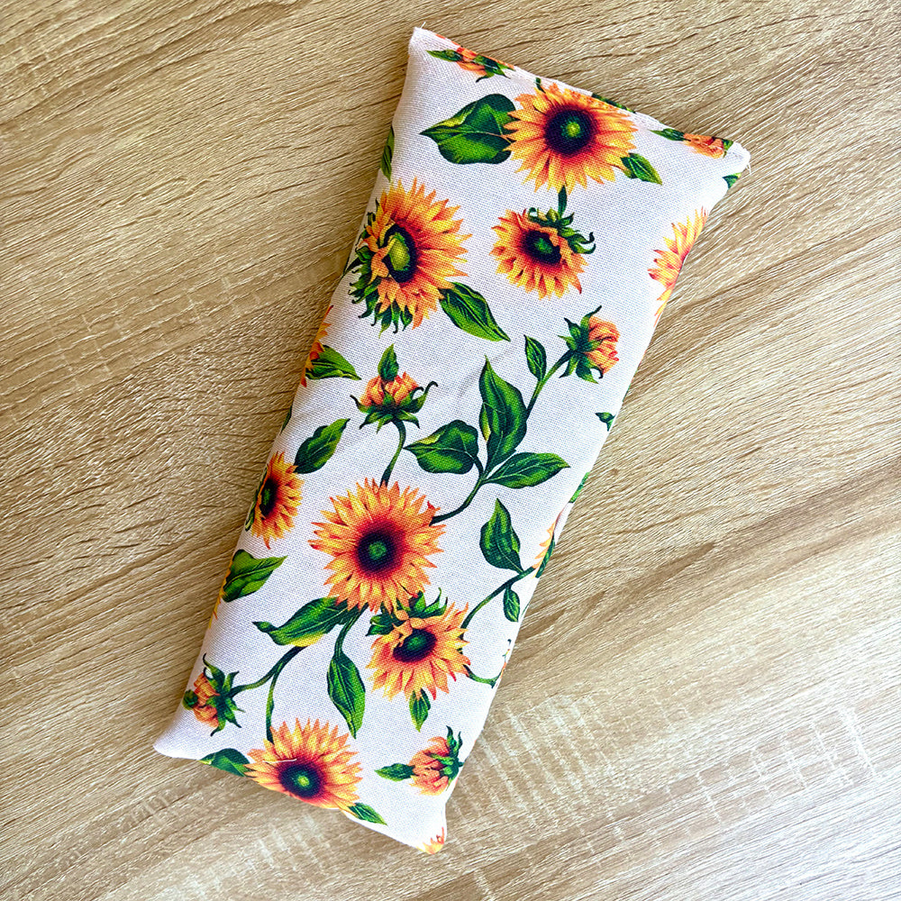 Bolsitas de semillas para microondas, 30 x 13 cm, multiusos, terapia de frío y calor para aliviar dolores musculares, menstruales y de cuello. Aptas para microondas y congelador. Hecho a mano. Terapia de frío y calor. Alivia calambres, cólicos y migrañas.
