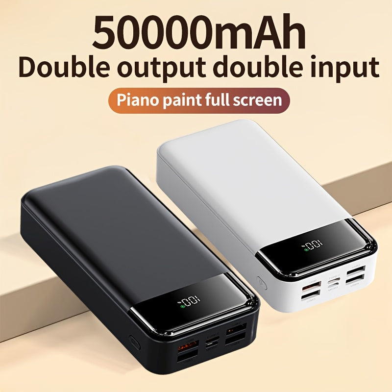 Power bank para carga durante viajes y uso diario | 50000 mAh
