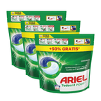 Ariel Original Detergente Cápsulas para Lavadora – Pack Ahorro 3 Paquetes (23+12 Dosis c/u) | 105 Lavados, Pods Eficaces contra Manchas